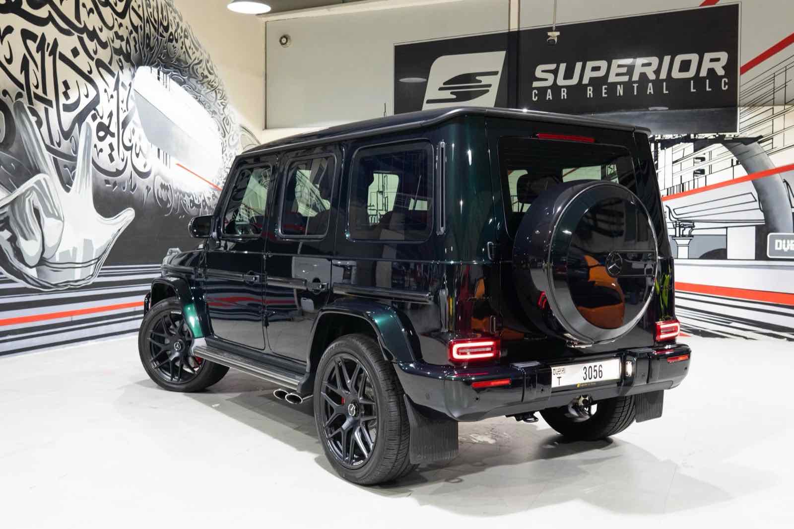 Mercedes G63 AMG Night Package for rent in Dubai, photo 12