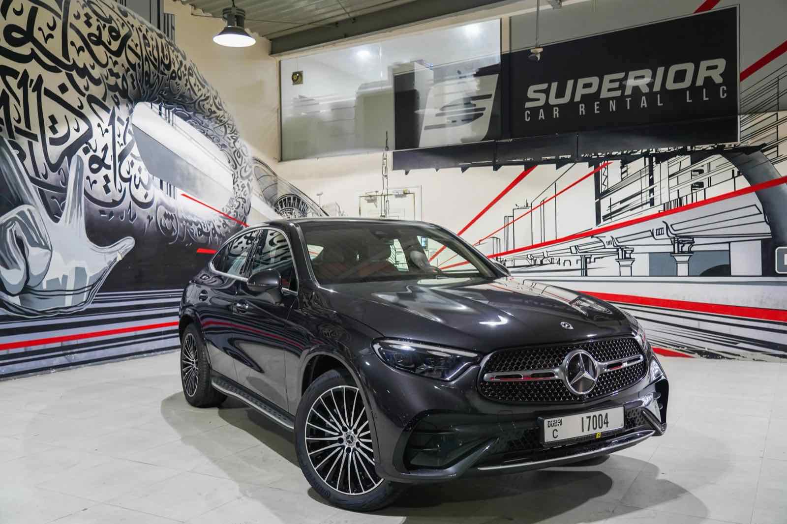 Mercedes GLC200 4MATIC Coupe, luxury car rental in Dubai