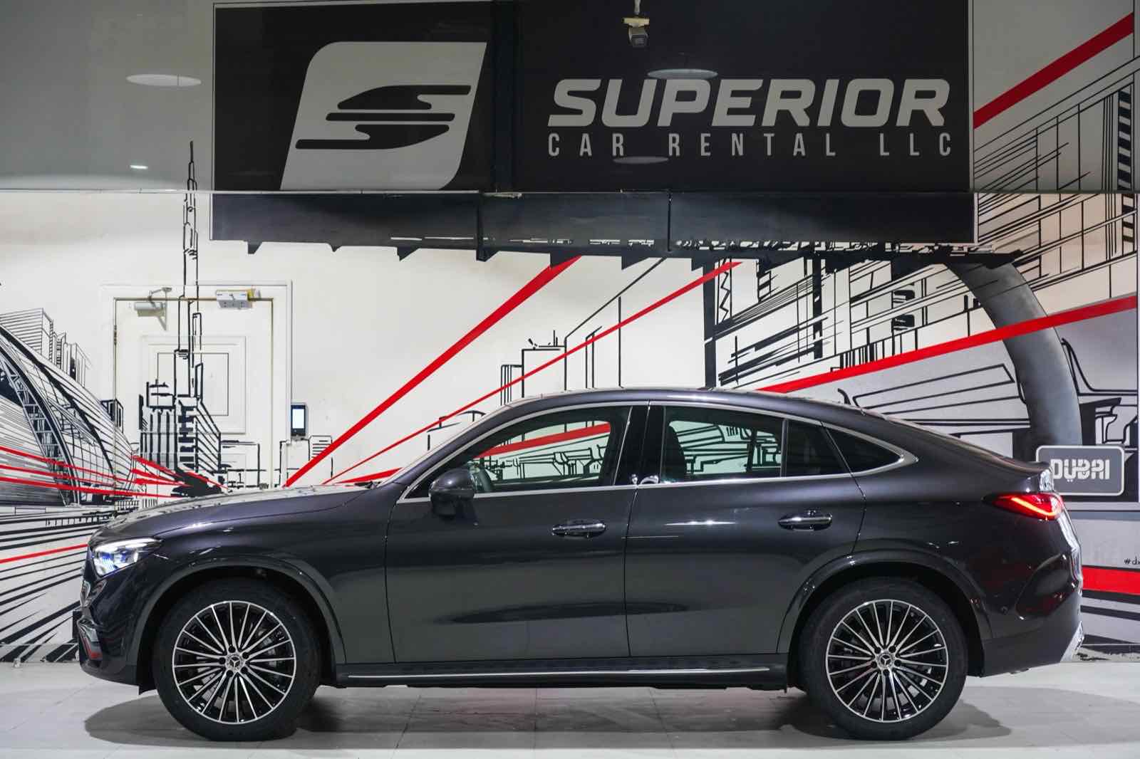 Mercedes GLC200 4MATIC Coupe for rent in Dubai, photo 2
