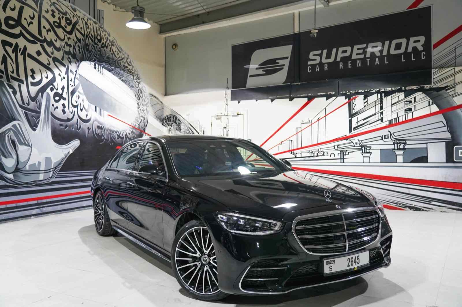 Mercedes S500 4MATIC (Hybrid), luxury car rental in Dubai