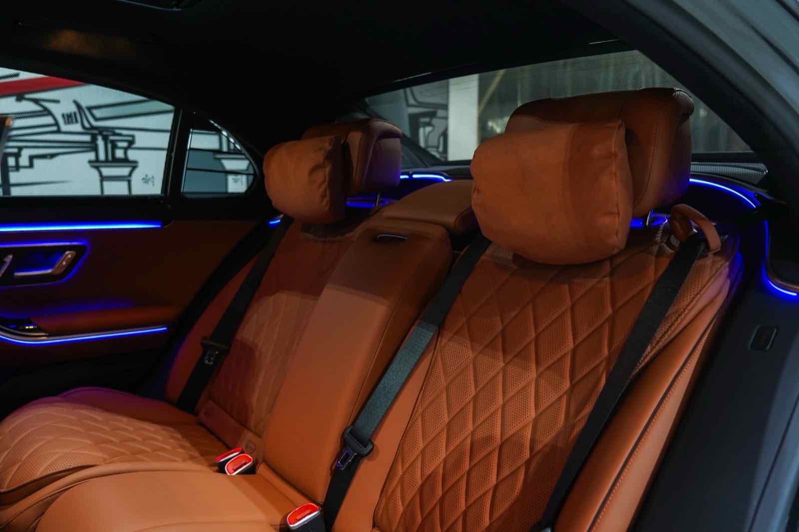 Mercedes S500 4MATIC (Hybrid) for rent in Dubai, photo 9