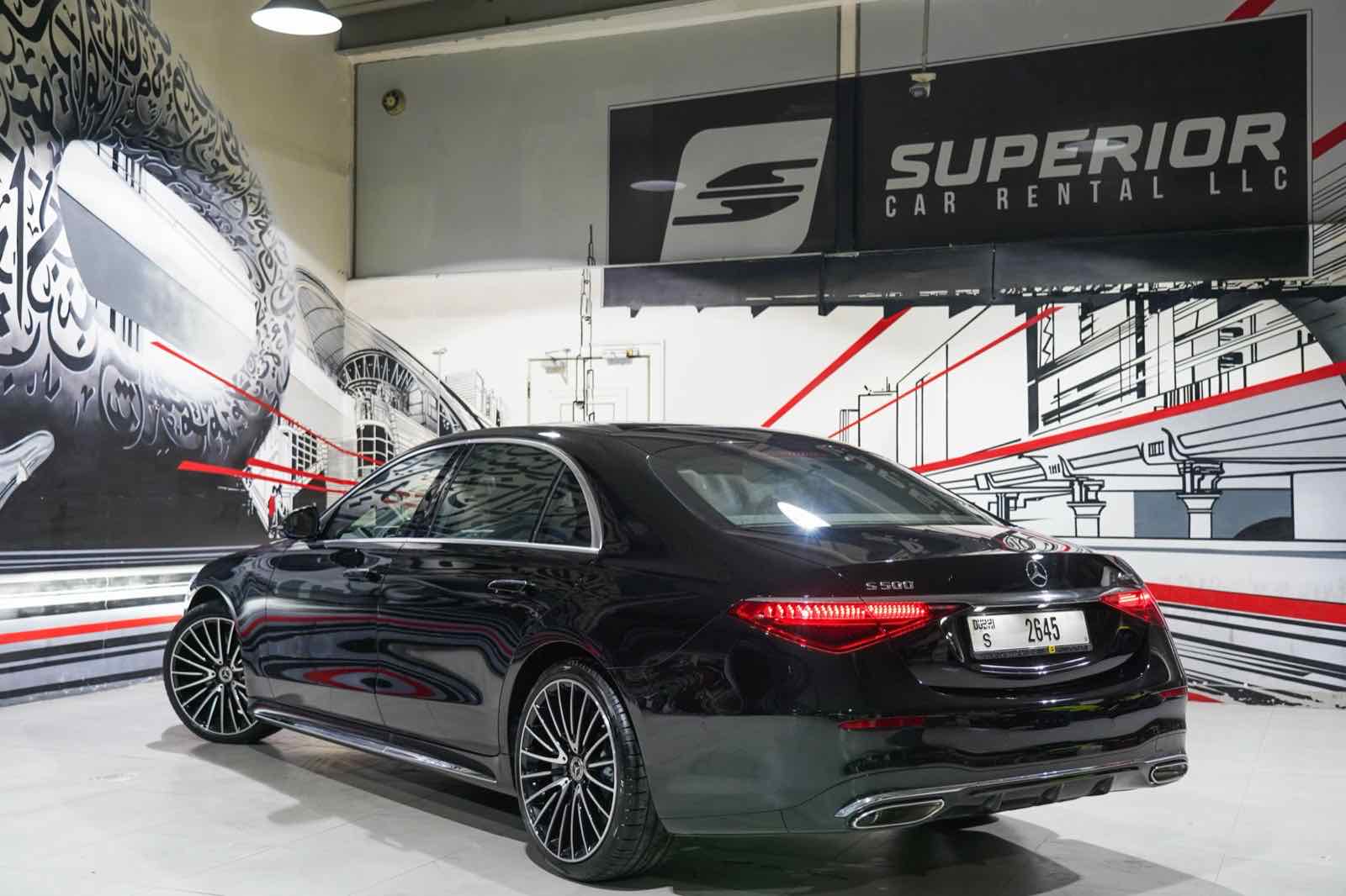 Mercedes S500 4MATIC (Hybrid) for rent in Dubai, photo 11
