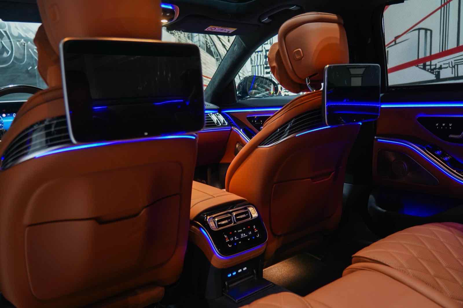 Mercedes S500 4MATIC (Hybrid) for rent in Dubai, photo 8