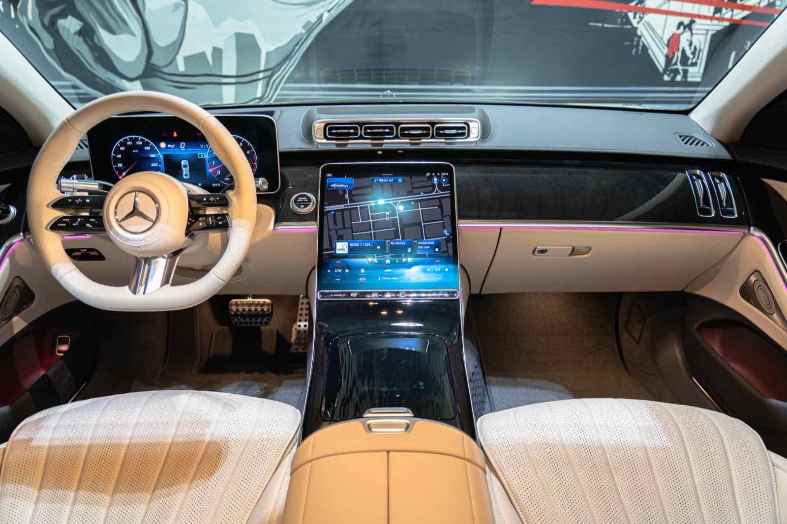Mercedes S500 AMG for rent in Dubai, photo 4