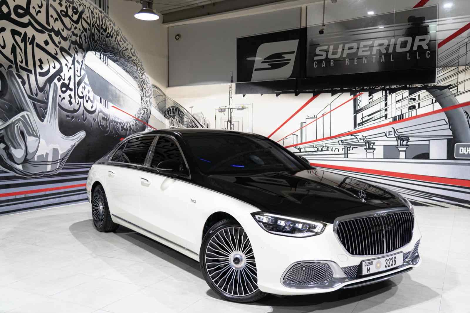 Mercedes S680 MAYBACH, luxury car rental in Dubai