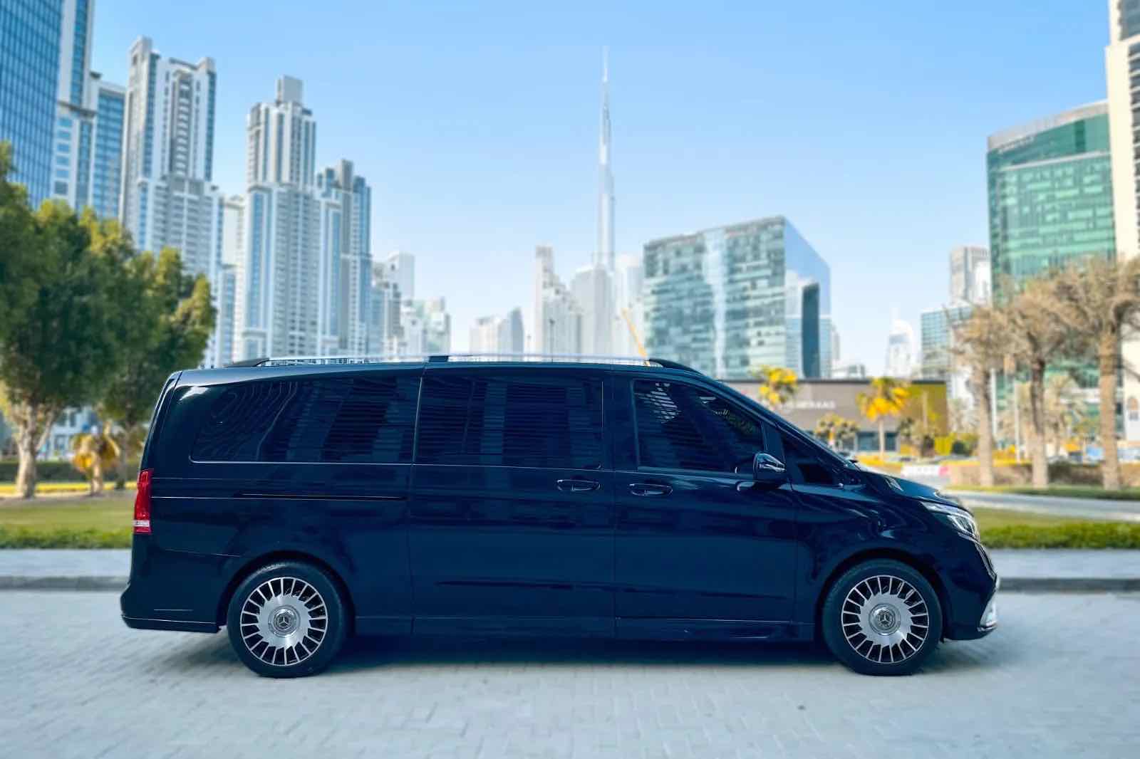Mercedes V250 Falcon Edition for rent in Dubai, photo 1