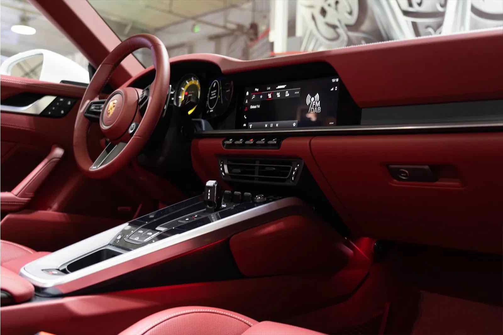 Porsche 911 Turbo Cabriolet for rent in Dubai, photo 4