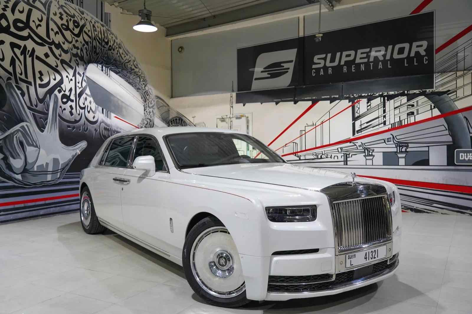 Rolls Royce Phantom Series II, luxury car rental in Dubai