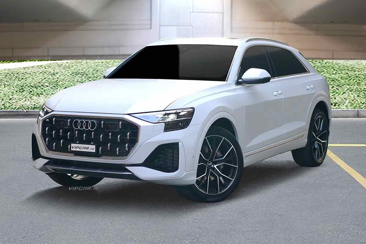 Audi Q8, luxury car rental in Dubai