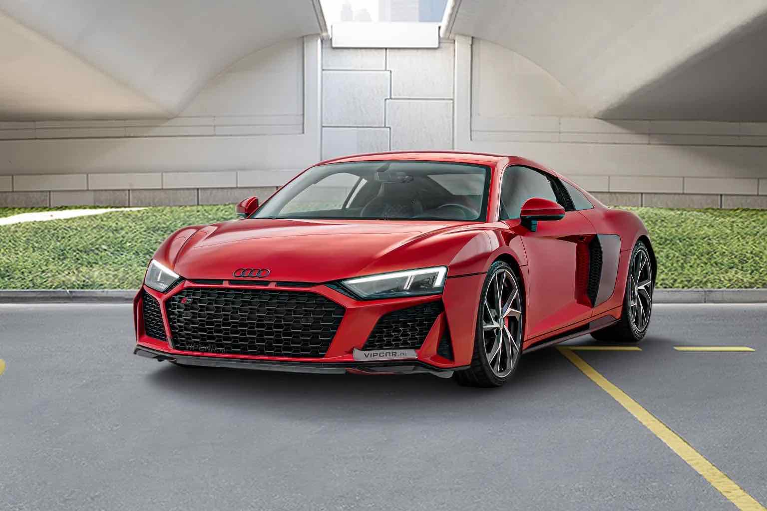 Audi R8 V10 Spyder, luxury car rental in Dubai