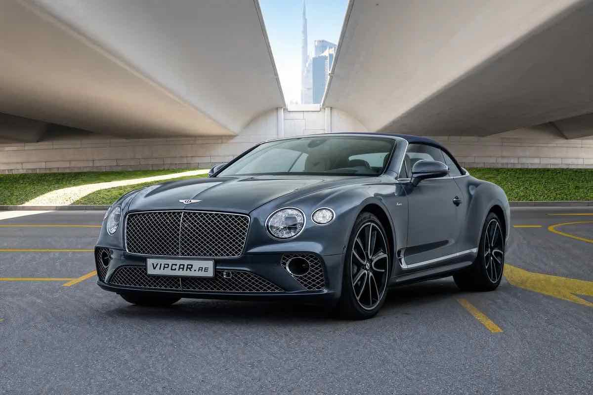 Bently Continental GTC, luxury car rental in Dubai