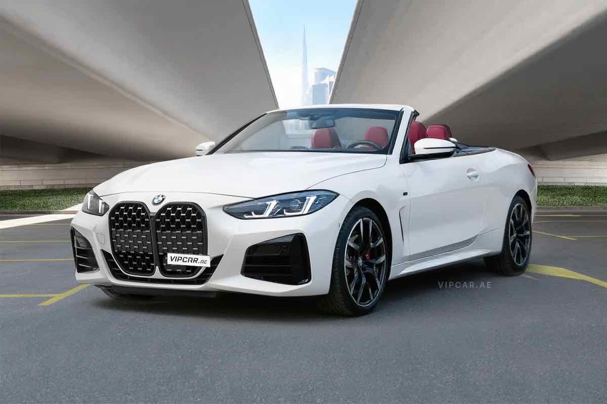 BMW 430i Convertible, luxury car rental in Dubai