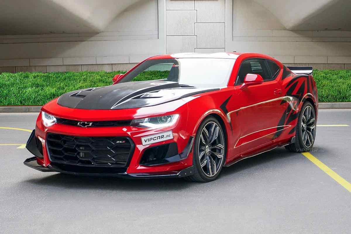 Chevrolet Camaro, luxury car rental in Dubai