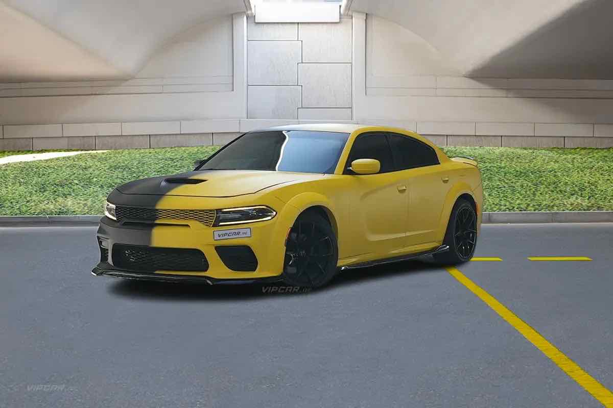 Dodge Charger SRT KIT, luxury car rental in Dubai