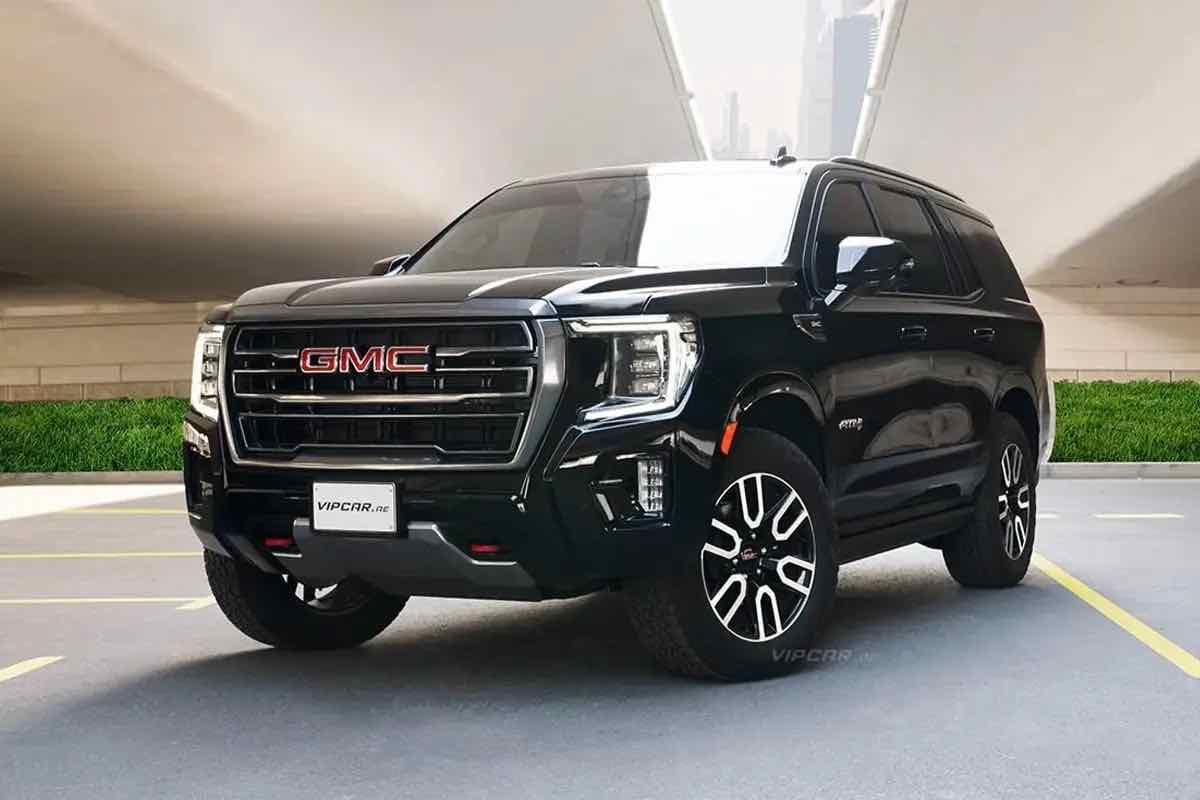 GMC Yukon AT4, luxury car rental in Dubai
