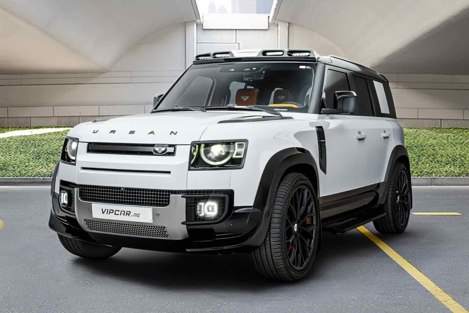Land Rover Defender Urban, luxury car rental in Dubai