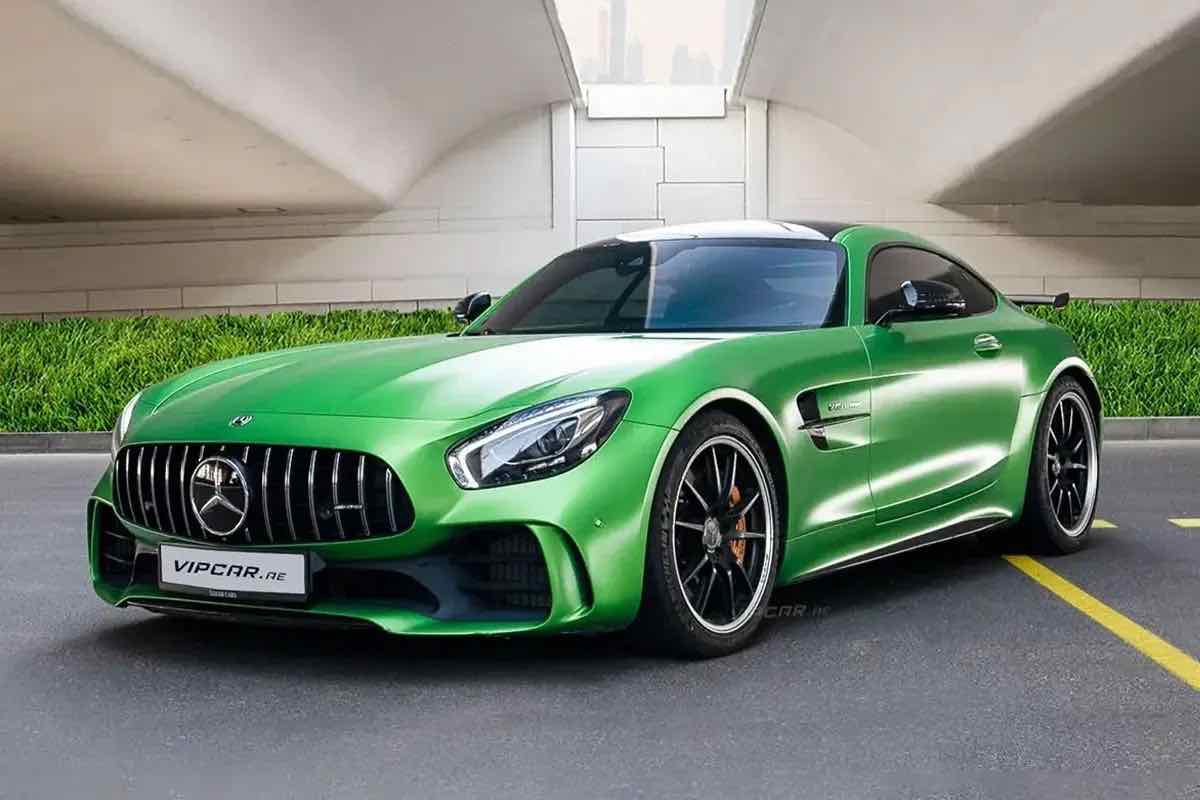 Mercedes AMG GTR, luxury car rental in Dubai