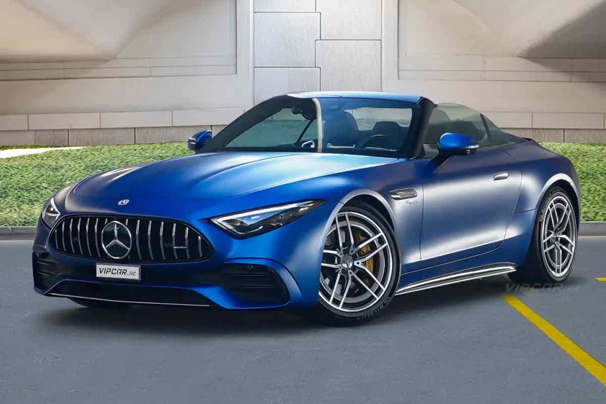Mercedes AMG SL43, luxury car rental in Dubai