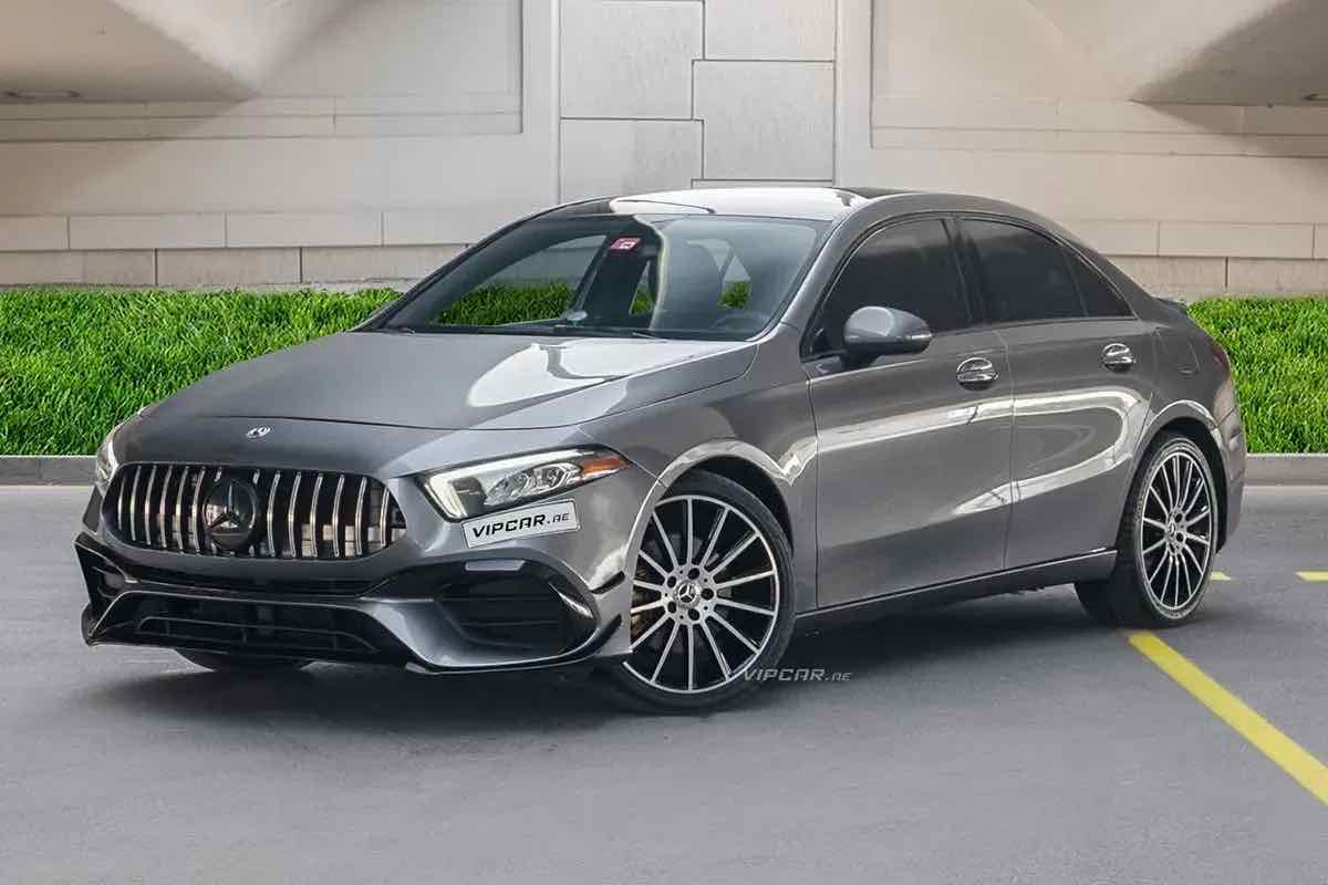 Mercedes Benz A220, luxury car rental in Dubai