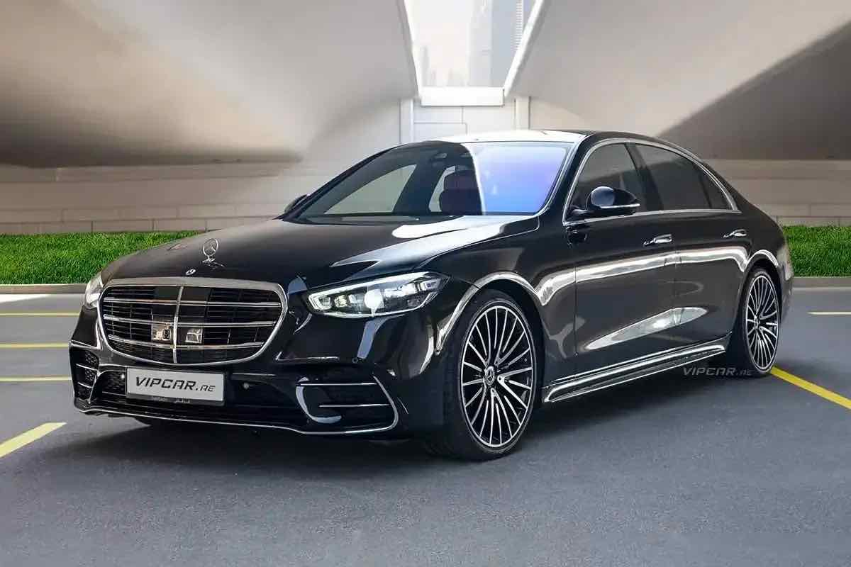 Mercedes Benz S500, luxury car rental in Dubai