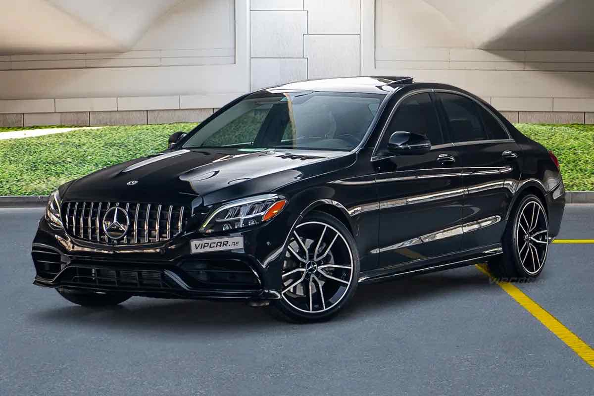 Mercedes C300, luxury car rental in Dubai