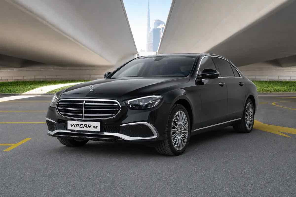 Mercedes E300, luxury car rental in Dubai