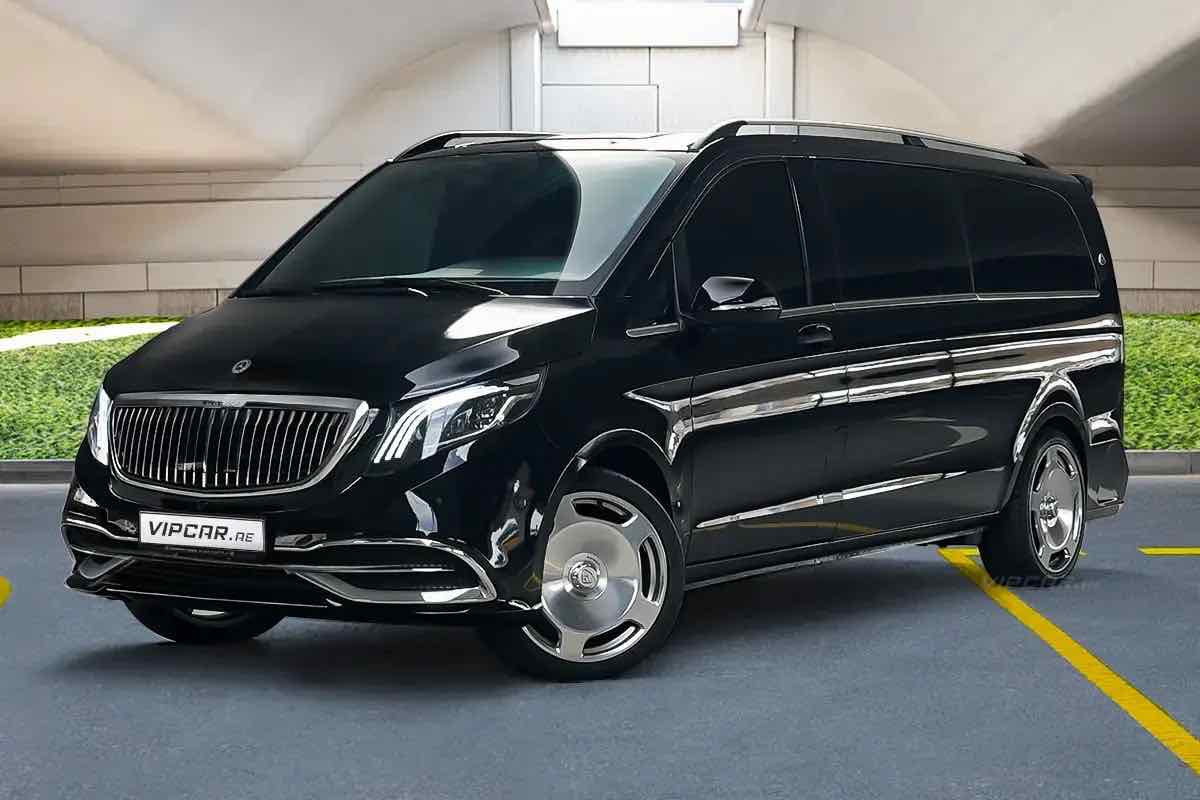 Mercedes Maybach V Class, luxury car rental in Dubai
