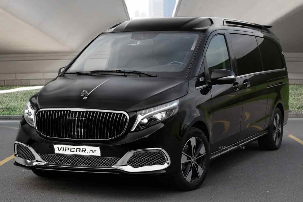 Mercedes V Class, luxury car rental in Dubai