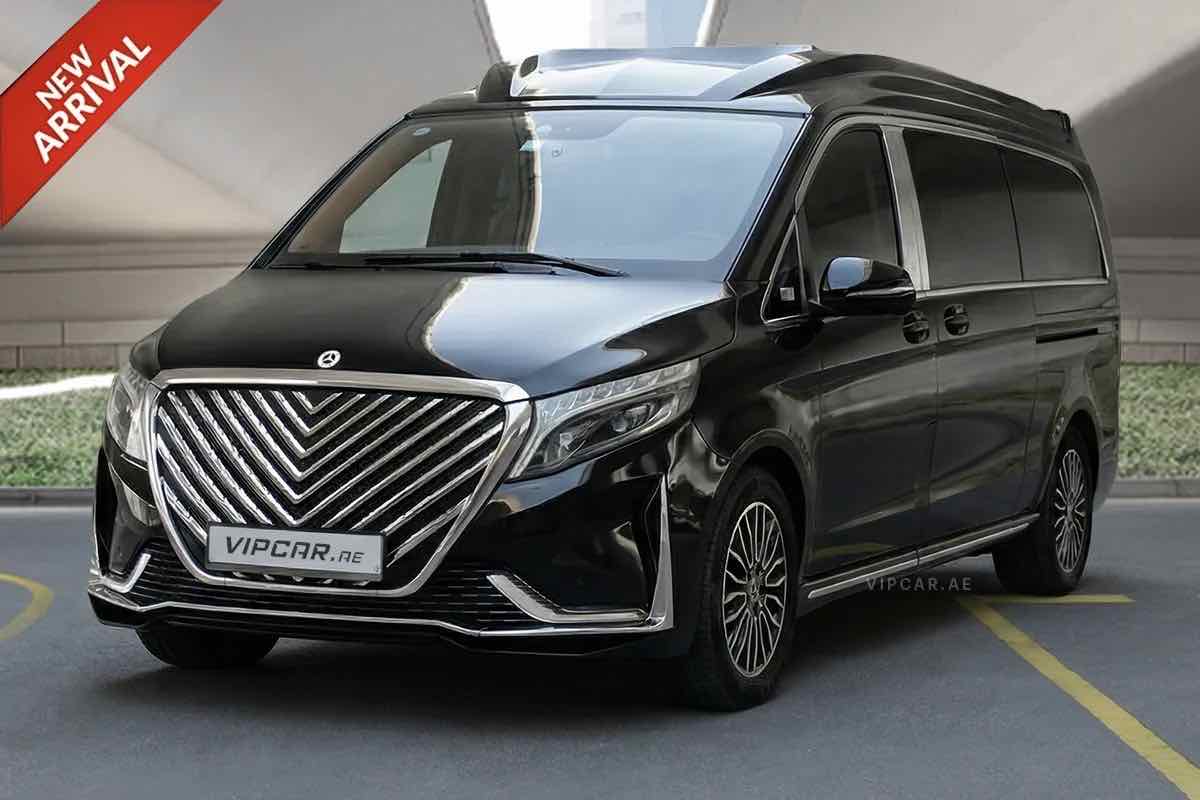 Mercedes V Class 260, luxury car rental in Dubai
