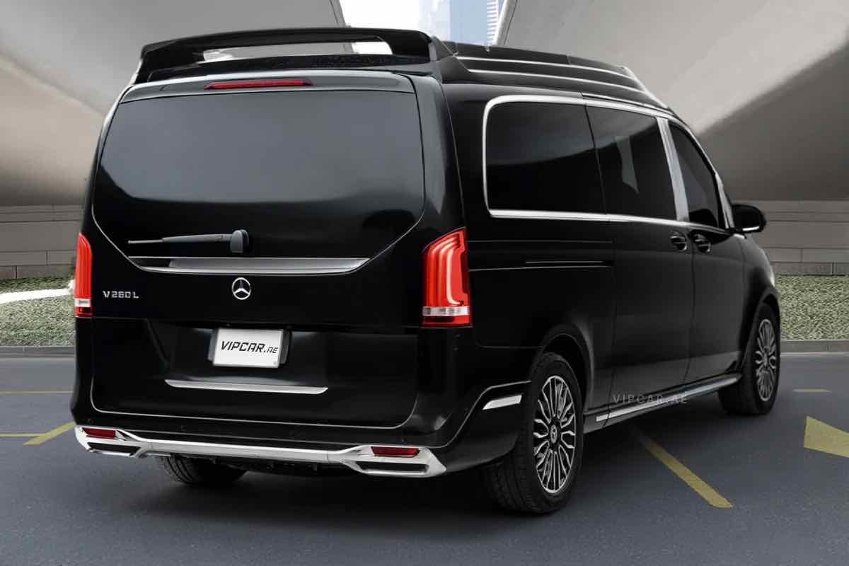 Mercedes V Class 260 for rent in Dubai, photo 3
