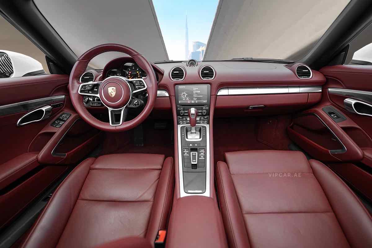 Porsche 718 Boxster for rent in Dubai, photo 3
