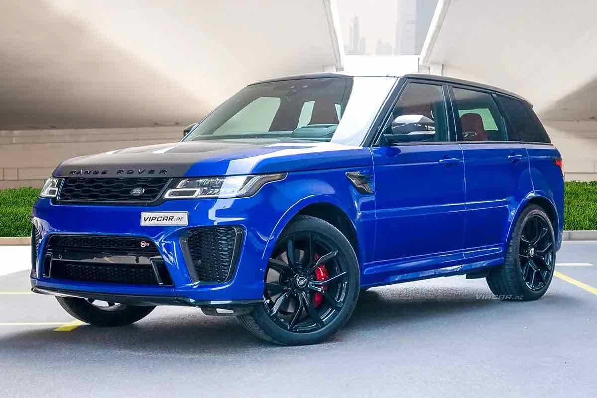Range Rover SVR, luxury car rental in Dubai