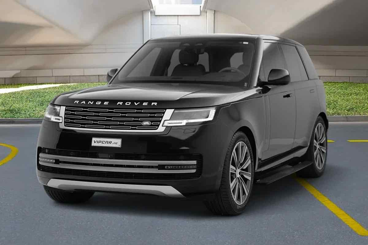 Range Rover Vogue Santorini 2025, luxury car rental in Dubai