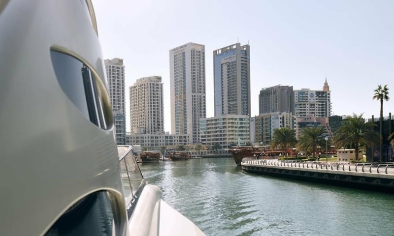 100ft Diamond Predator Jacuzzi charter in Dubai, photo 2