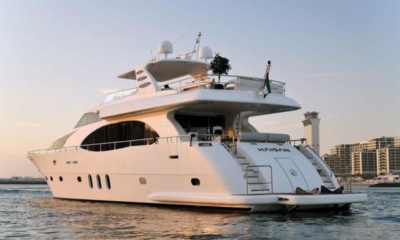 100ft Diamond Predator Jacuzzi charter in Dubai, photo 6