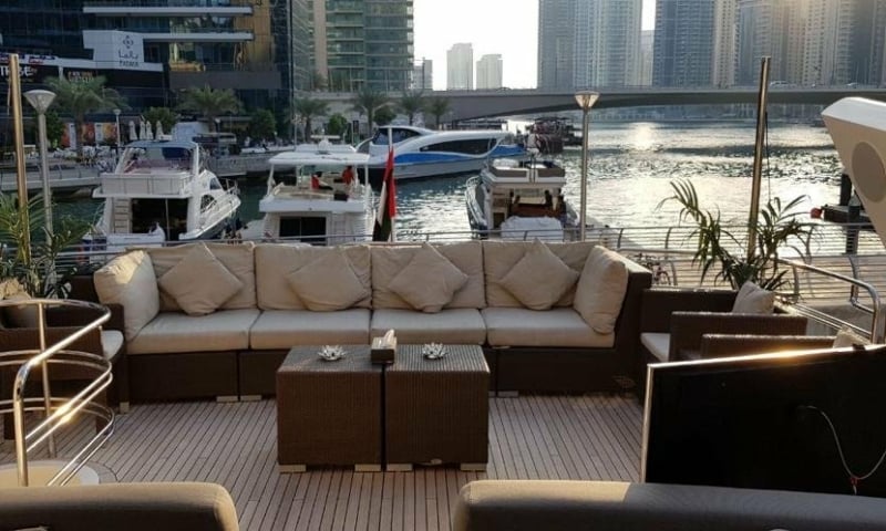 105ft Blue Diamond charter in Dubai, photo 6