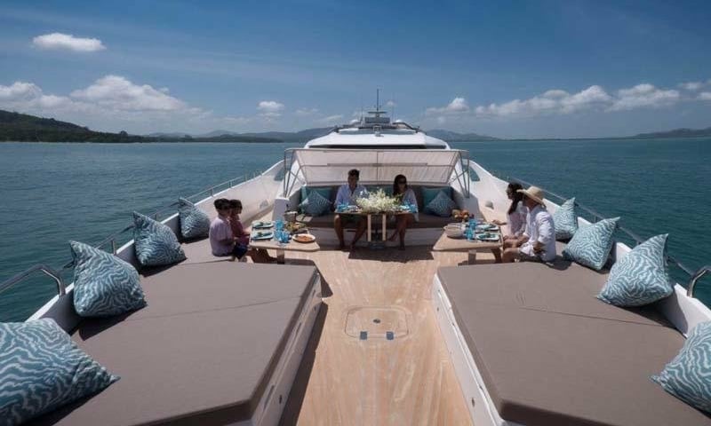 110ft Elite Dolce VIP charter in Dubai, photo 4