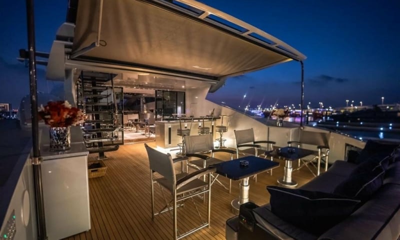 115ft Black Diamond Predator charter in Dubai, photo 6