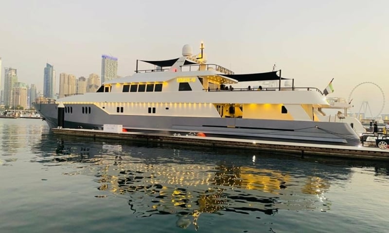 162ft Big Pearl, luxury yacht charter in Dubai