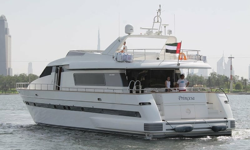85ft White Oyster charter in Dubai, photo 6