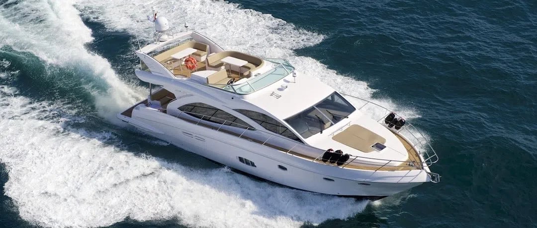 Majesty 56, luxury yacht charter in Dubai